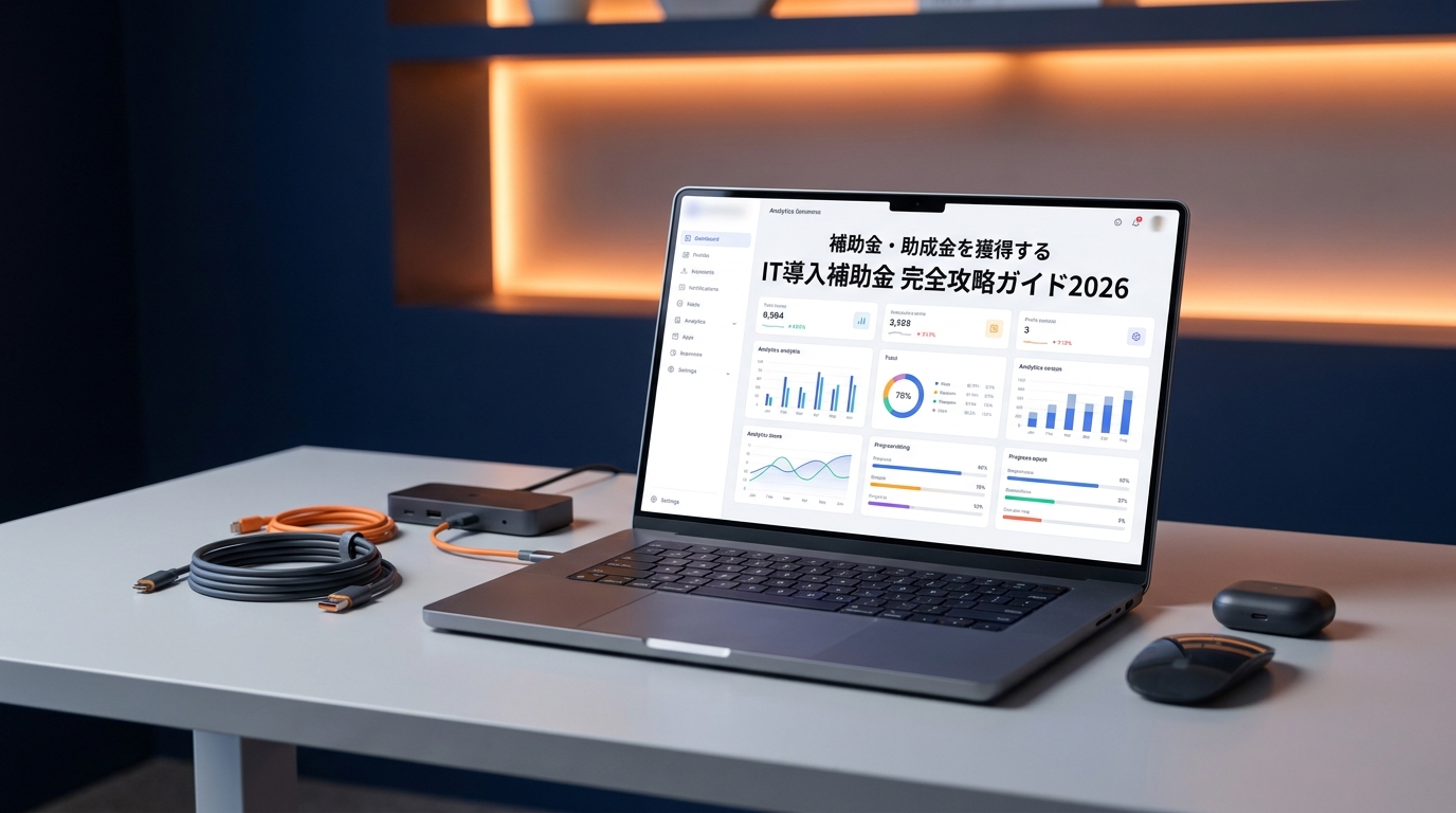 IT導入補助金の解説イメージ