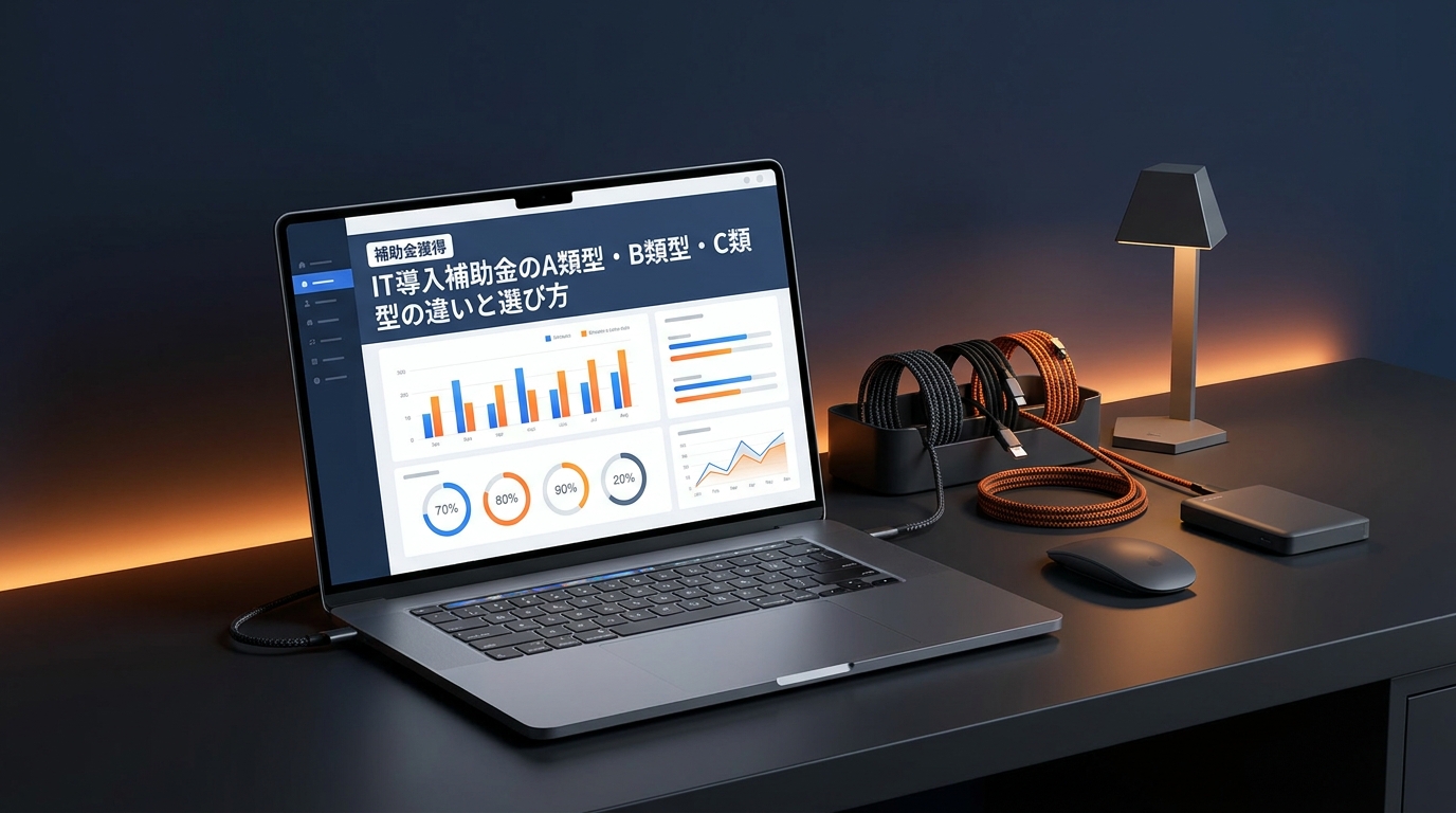IT導入補助金のA類型・B類型・C類型の違いと選び方