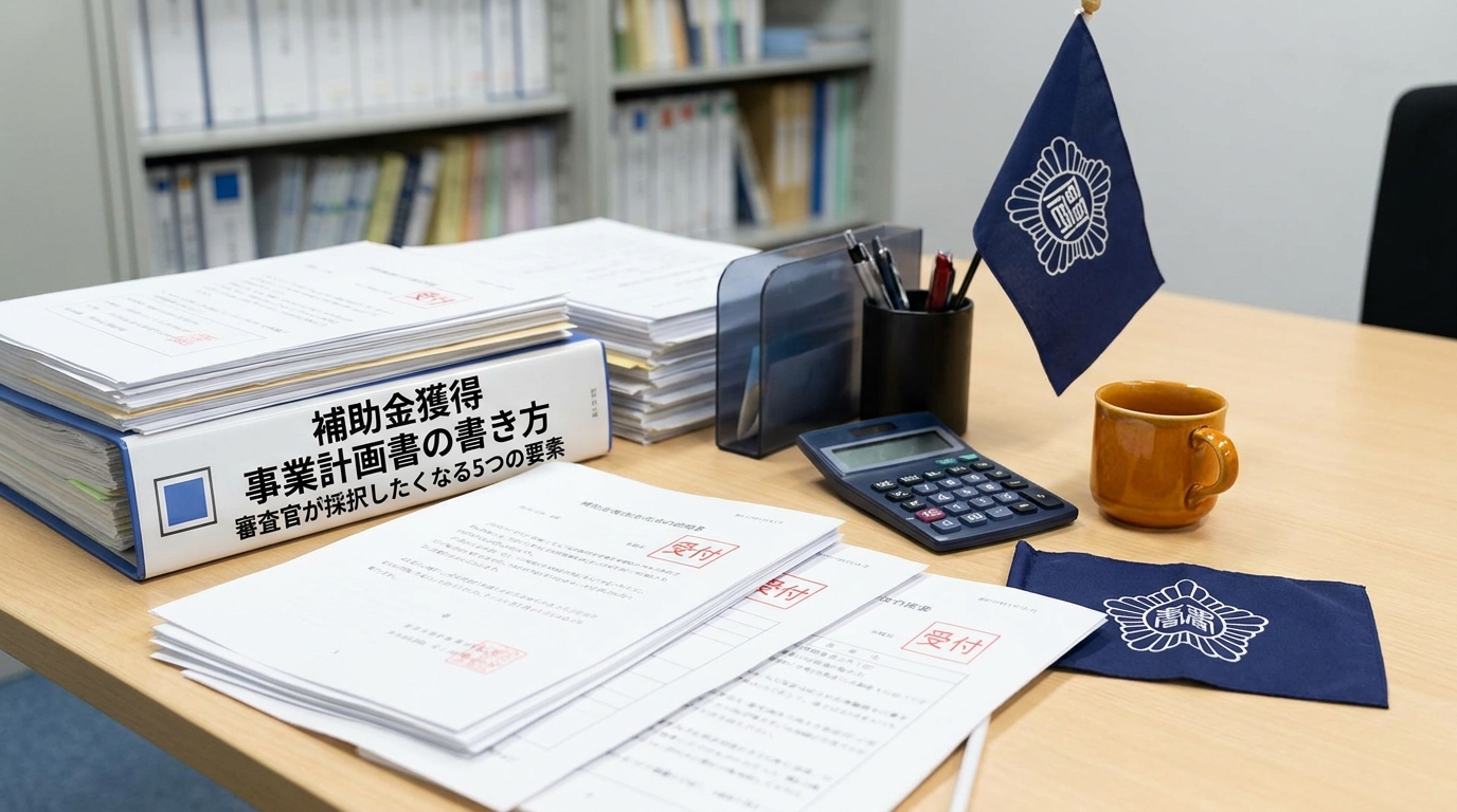事業計画書の書き方｜審査官が採択したくなる5つの要素