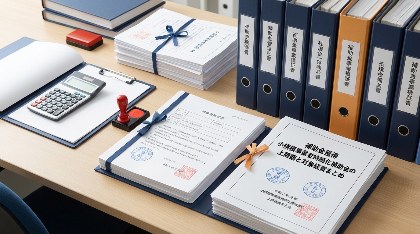 小規模事業者持続化補助金の上限額と対象経費まとめ