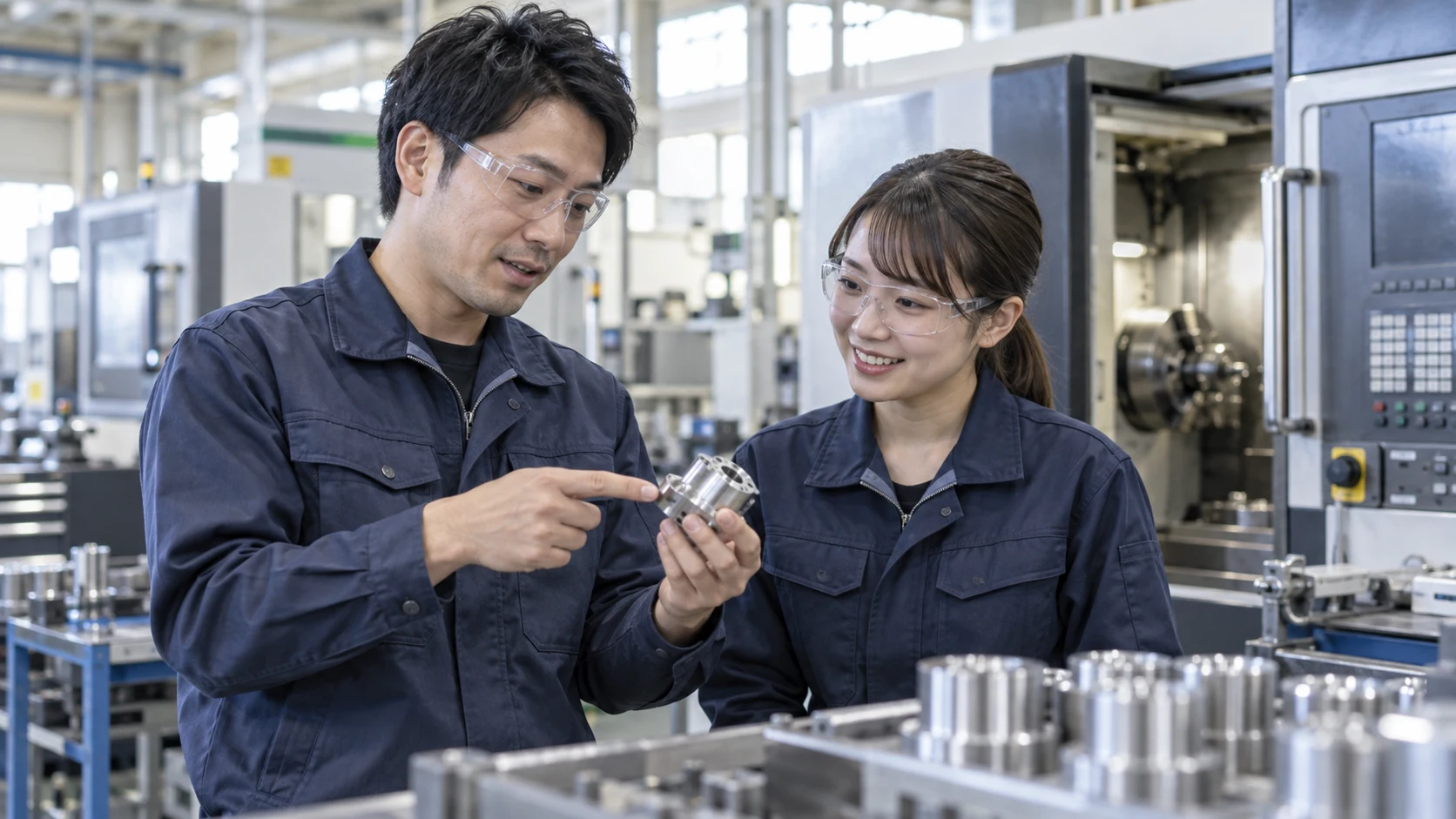 仕事と人が伝わる製造現場