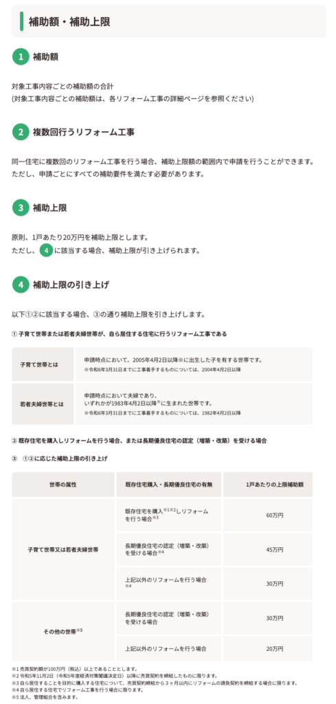 子育てエコホーム支援事業補助金の交付申請
